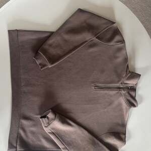 Better Together Half-Zip Hooded Sweatshirt Beige